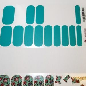 Jamberry Nail Wraps - Aquamarine Matte Partial